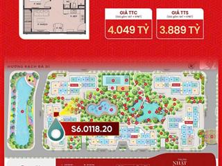 Căn 2pn view đẹp  the origami park s6, vinhomes grand park quận 9