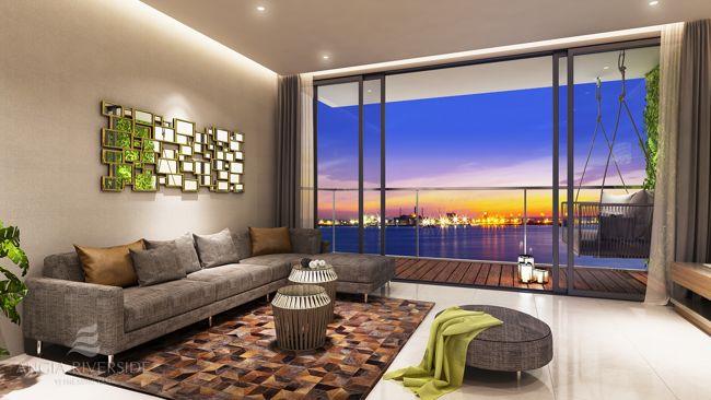 Bán căn hộ an gia riverside 2pn 2wc