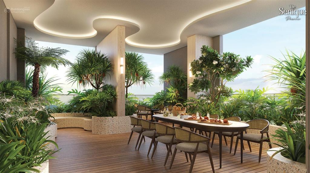 Căn duplex (biệt thự trên không) ban công đông nam đẹp nhất the senique hà nội vinhomes ocean park