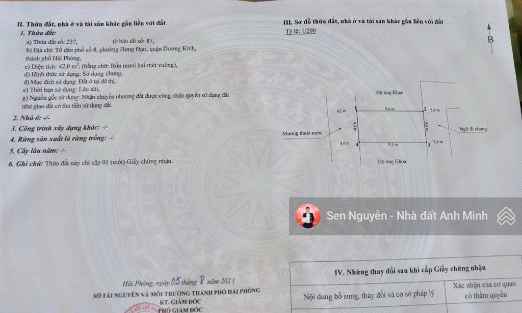 Bán lô đất siêu tiềm năng phạm gia mô hưng đạo