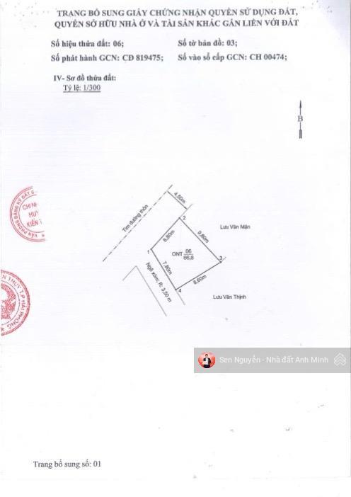 Bán lô góc 2 mặt tiền cẩm la  thanh sơn  giá chỉ 1.7 tỷ