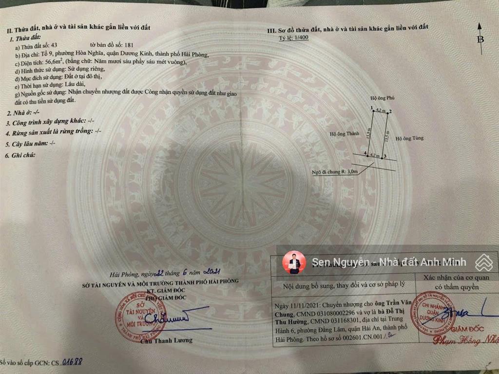  lô đất đẹp không quy hoạch tại hoà nghĩa  chỉ 8xx triệu