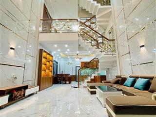 Nguyễn văn lượng gò vấp  hẻm nhựa 7m  5 x 14  4 tầng  6.9 tỷ còn tl