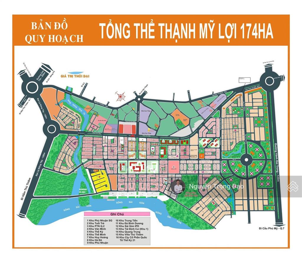 Bán đất biệt thự khu thạnh mỹ lợi, quận 2, đường 103tml, 32.5m*20.37m, shr, gần sông sài gòn