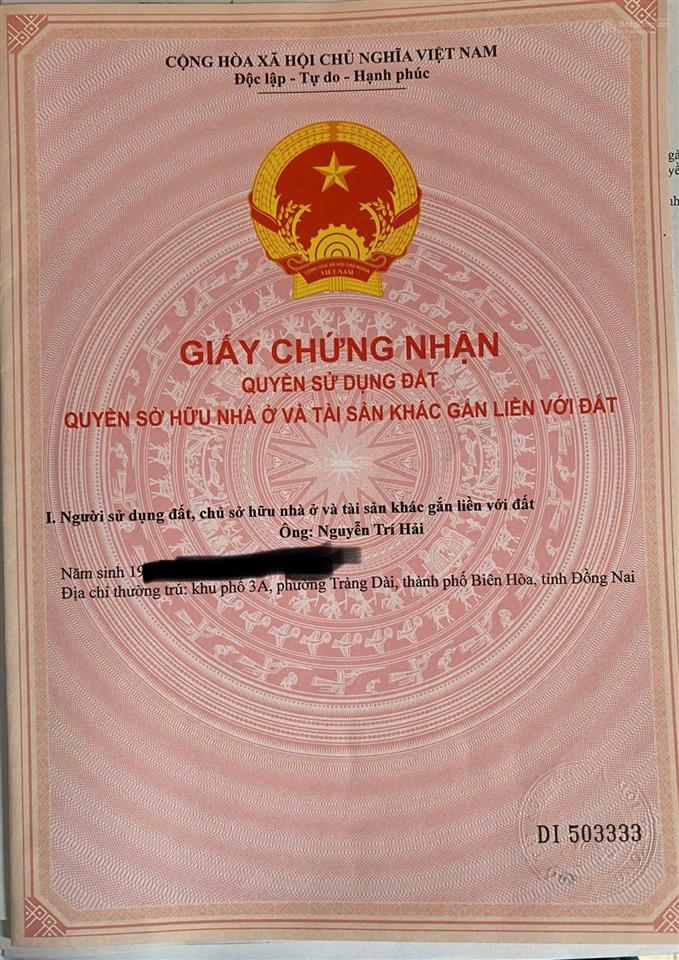 Chính chủ bán đất sổ hồng thổ cư, khu dân cư ổn định không quy hoạch