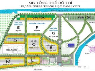 Bán mộ đơn tại dự án hạc cảnh viên long an  giáp nhà bè