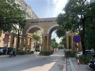 Bán gấp biệt thự đơn lập  khu đô thị mỹ đình  sông đà  2 mặt ô tô tránh  140m  mt 9m