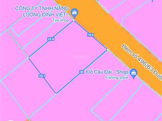 Mặt tiền đường dương quảng hàm lô góc vip 547m2 full thổ chỉ 63 tỷ