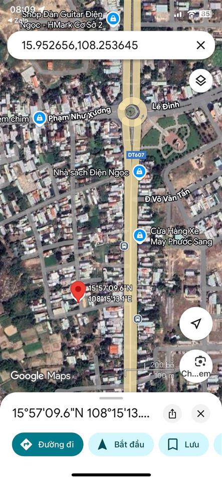 Bán lô đất đẹp cho các bạn trẻ định cư, ngay trung tâm điện ngọc, cách đường trần hưng đạo 80m