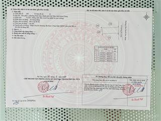 Bán đất mặt tiền đường cầu câu, hà tiên 72,3m2