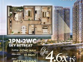 101m2 3pn 2wc giá tốt toà s1, view nội khu  biệt thự đảo, tầng đẹp, giá cđt , ck đến 12%,4.67 tỉ
