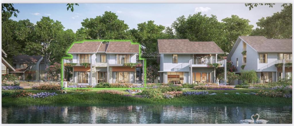 Biệt thự rừng song lập vốn chỉ 4 tỉ, không trả gốc lãi trong 2 năm, chiết khấu lên đến 11.5%, 16 tỉ