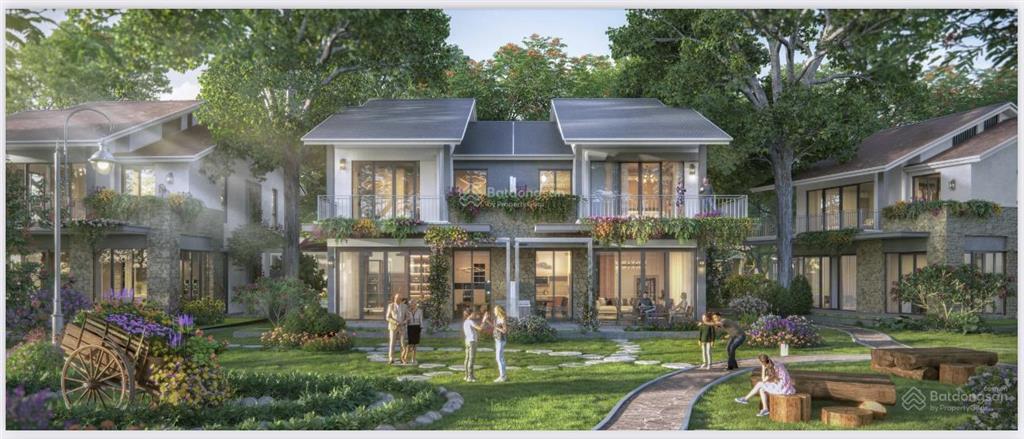 Biệt thự rừng song lập vốn chỉ 4 tỉ, không trả gốc lãi trong 2 năm, chiết khấu lên đến 11.5%, 16 tỉ