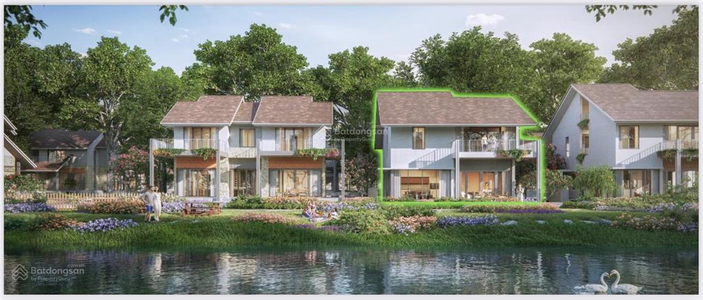 Biệt thự rừng song lập vốn chỉ 4 tỉ, không trả gốc lãi trong 2 năm, chiết khấu lên đến 11.5%, 16 tỉ