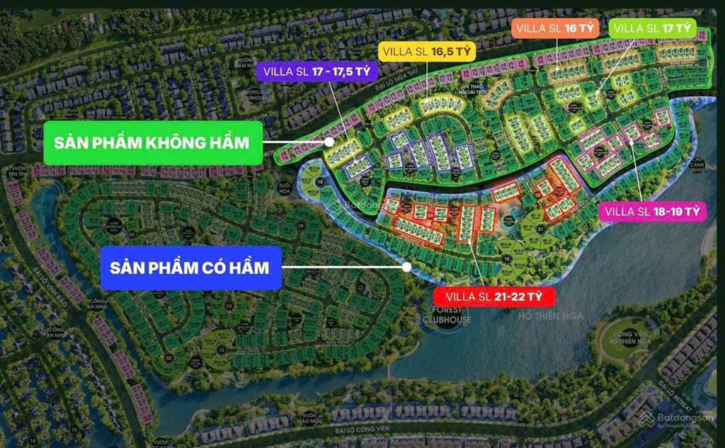 Biệt thự rừng song lập vốn chỉ 4 tỉ, không trả gốc lãi trong 2 năm, chiết khấu lên đến 11.5%, 16 tỉ