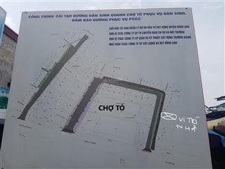 Bán nhanh nhà mặt phố chợ tó vị trí đắc địa, kinh doanh tiện lợi