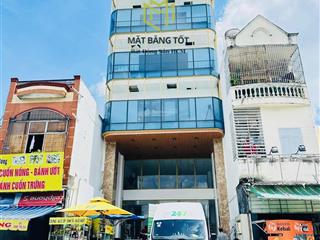 Cho thuê mt phổ quang, p2, tân bình 7x25m, 6l thang máy 200 triệu