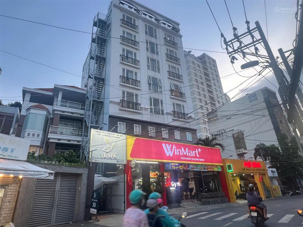 116 tỷ cho 2,200m2 sàn tòa nhà chdv 330 nguyễn thượng hiền, phú nhuận 12.5x25m, hầm 9 tầng