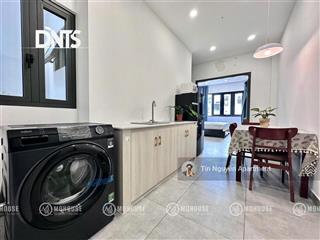 Căn hộ bình thạnh giáp trung tâm, 1 phòng ngủ 45m2, full nội thất, gần công viên lê văn tám