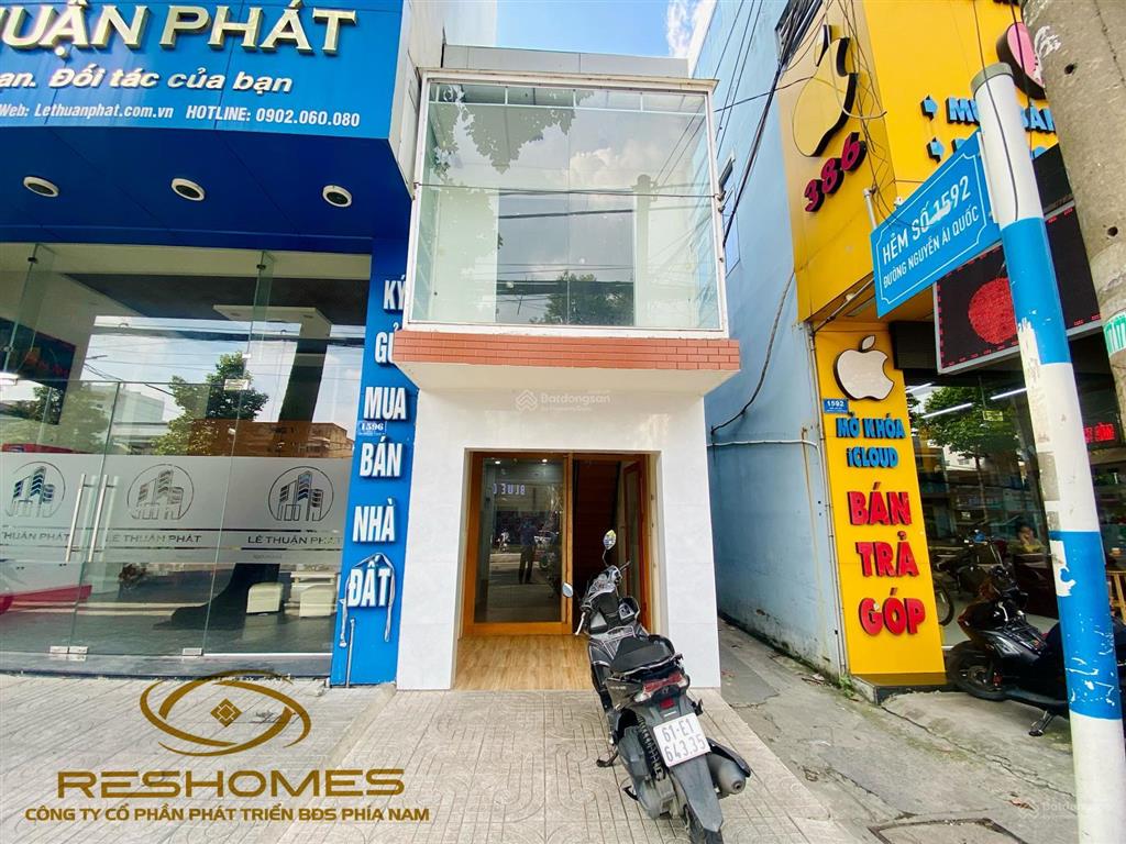 Bán gấp căn nhà 1 trệt 1 lẩu đường nguyễn ái quốc ngay chợ tân phong giá 4 tỷ 150 triệu