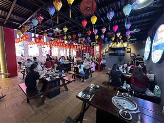 Sang nhượng nhà hàng bbq 400m2 ngay khu d2d võ thị sáu, biên hòa