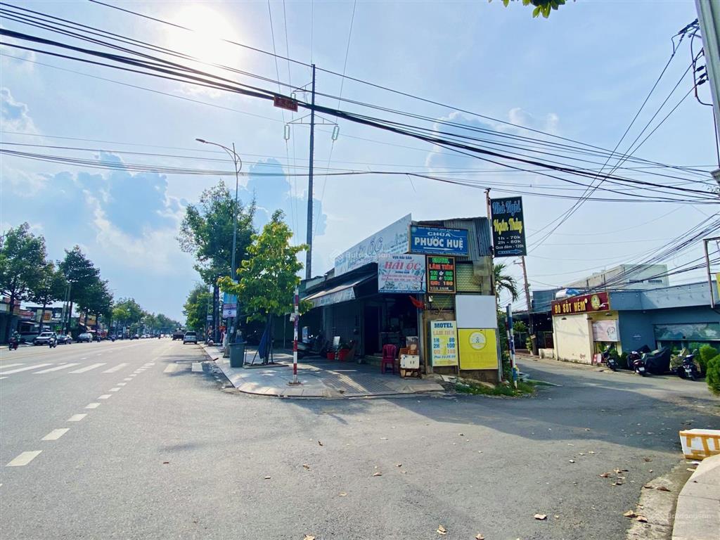 Bán lô đất 258m2 tặng căn nhà cấp 4 góc 2 mặt tiền võ thị sáu & nguyễn văn hoa giá chỉ 15 tỷ