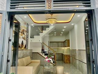Bán nhà mới gần chợ bà hom, bình tân, dtsd 90m2, 2 tầng, sân thượng, hxh