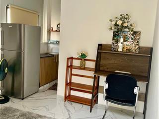 Phòng trọ mới xây full nội thất, có máy giặt riêng, ban công gần chợ bà chiểu