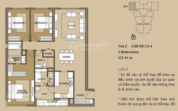 Chính chủ bán căn hộ thiết kế đẹp nhất dự án. vuông vắn. 137m2. 3pn 2vs. tầng trung, căn góc, full
