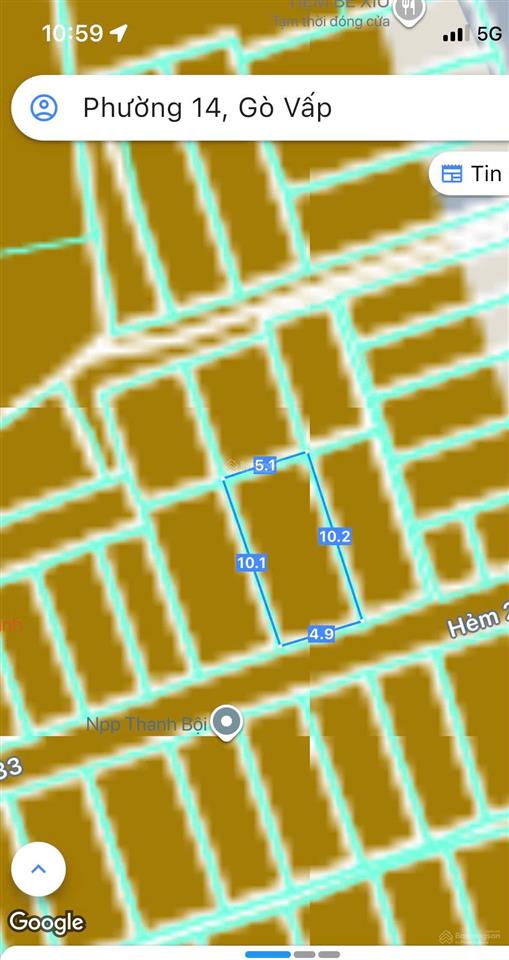 Bán nhà hẻm 237 phạm văn chiêu thông ra đường kênh tham lương   0969 538 ***