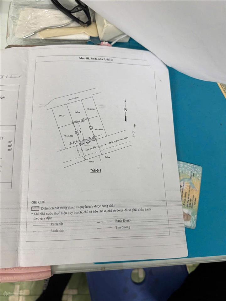 Bán nhà hẻm 237 phạm văn chiêu thông ra đường kênh tham lương   0969 538 ***