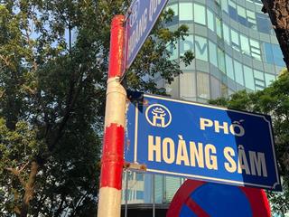 Bán nhà đường hoàng sâm, cầu giấy, mặt phố, 96m2 x 3 tầng, mt 5.9m, 32.3 tỷ