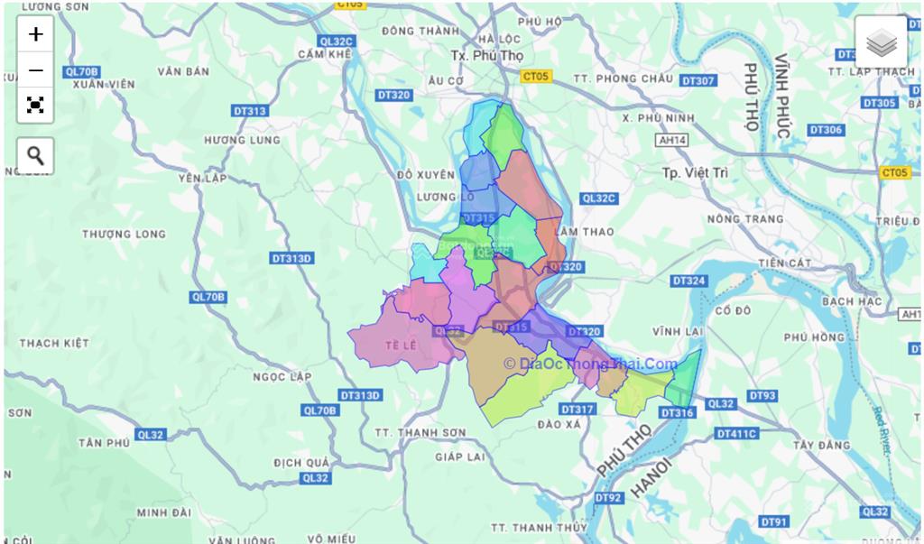Bán lô đất 4ha tại vạn xuân, tam nông, phú thọ, giá 16.4 tỷ