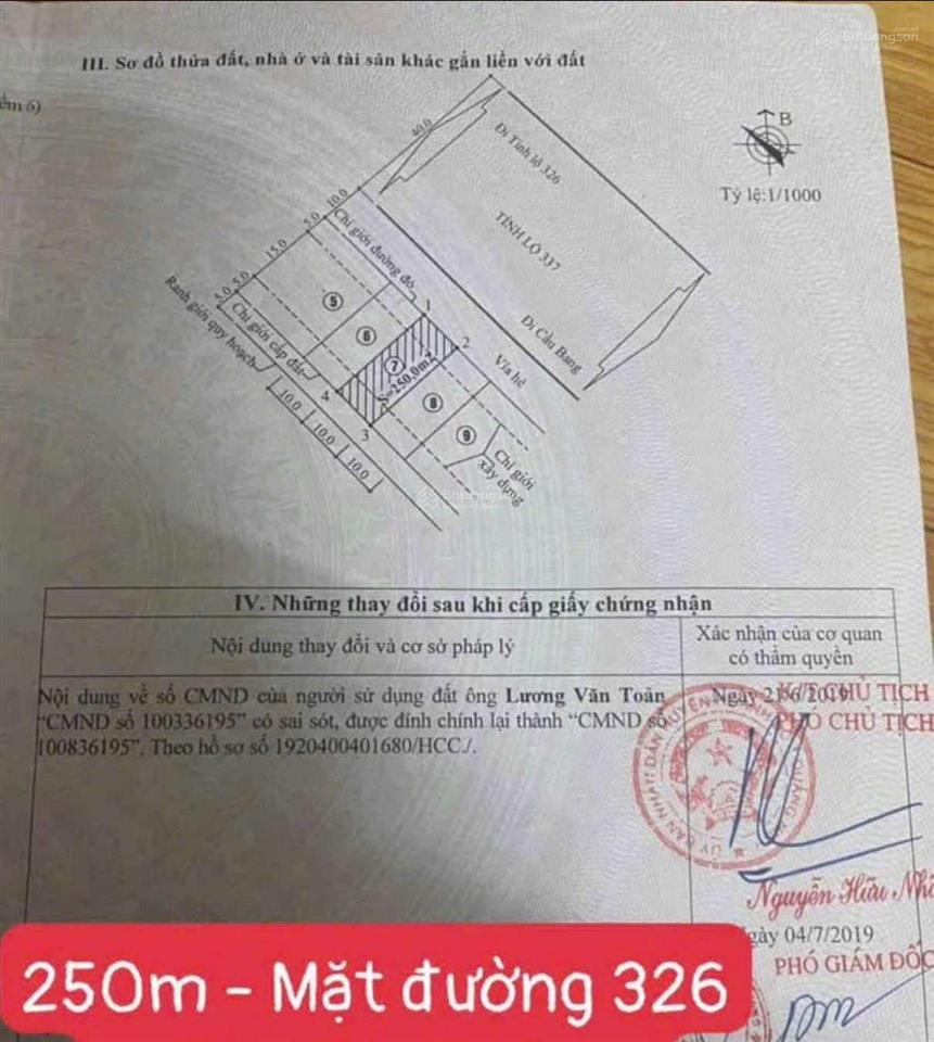 Bán đất tđc 250m chân đèo hoành bồ mặt đường 336 đối diện trường sát hạch lái xe