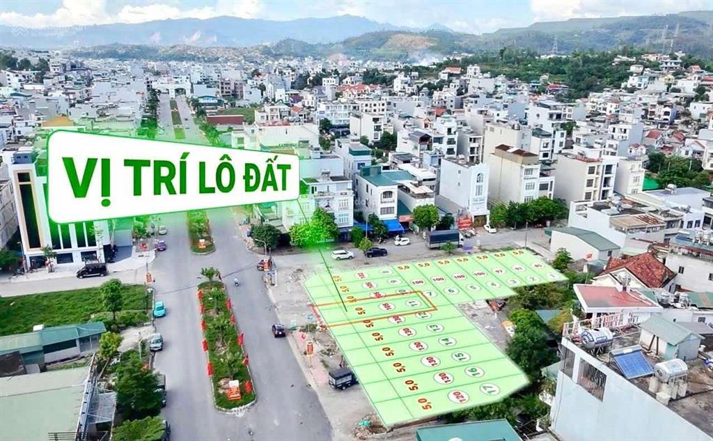 Bán ô đất siêu đẹp 105m2 tại trục đường đôi đối diện cây căng cao thắng  hà lầm