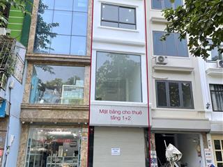Cho thuê mặt bằng tầng 1+2 mặt phố phương mai