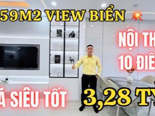 Giá siêu tốt! chỉ 3,28 tỷ sở hữu căn hộ nha trang view biển. mường thanh viễn triều 59m2  oc1b