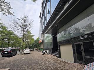 Bán toà vp mp duy tân cầu giấy  295m2 x 8 t  mt 35 m  nhỉnh 100 tỷ  lô góc  dòng tiền khủng