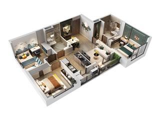 Bán căn hộ 3pn, 2wc, 81.5m2, view cực thoáng tại the beverly  vinhomes ocean park, gia lâm, hà nội