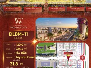 Các căn view vườn hoa duy nhất còn sót lại tại vinhomes wonder city (đan phượng)