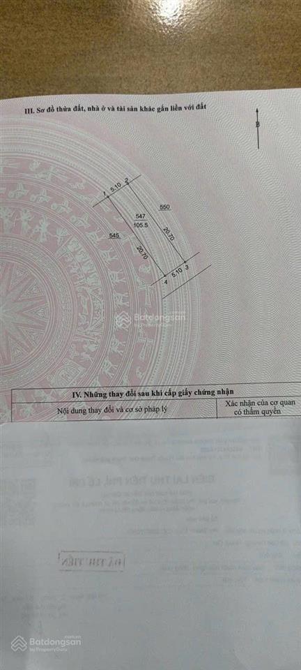 Chính chủ bán đất đấu giá cao dương, thanh oai. ngay da khu công nghệ cao của vin rộng 6000ha