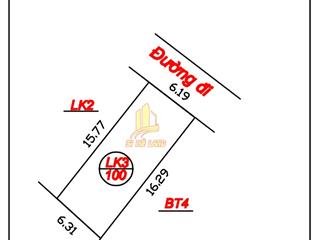 Bán đất phường tùng thiện sơn tây. 100m full thổ cư gần ngã 3 vị thủy sơn tây.