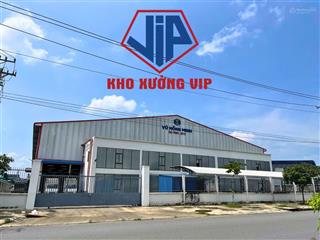Kho xưởng vip cho thuê 10.000m2 có pccc tự động phù hợp sản xuất may mặc tại bến lức long an