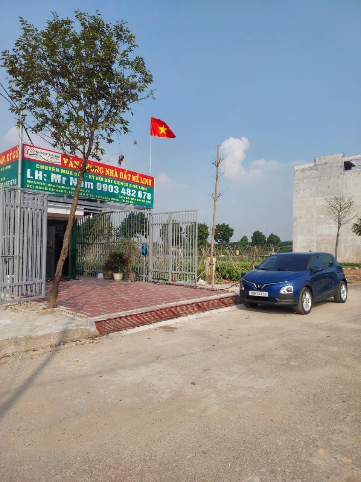 Bán liền kề sổ đỏ, đường 24m, dự án Cienco 5 Mê Linh