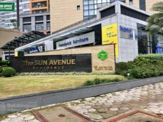 Bán căn hộ studio 35m2 the sun avenue, tầng trung, view sông, thoáng mát, tháp s4 giá chỉ 2.950 tỷ