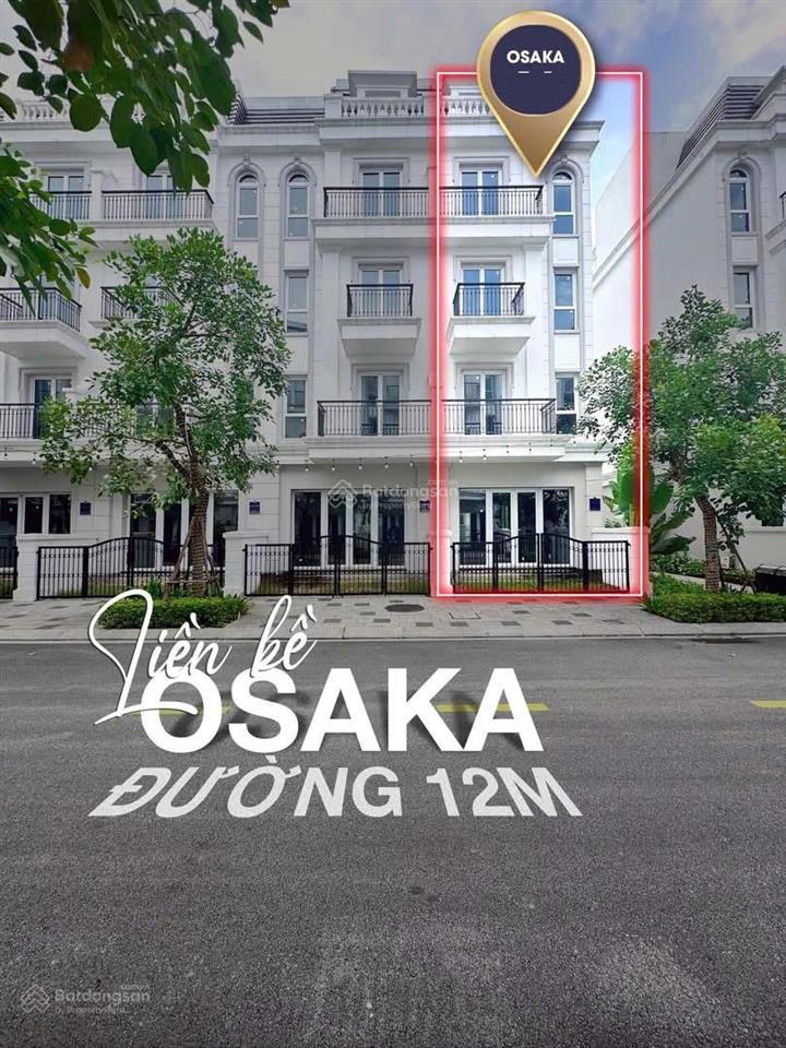 Chính chủ bán gấp căn liền kề eurowindow twin parks đường osaka 75m2, giá 16,2 tỷ.