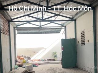 Bán nhà mặt tiền thị trấn hóc môn, gần chợ hóc môn