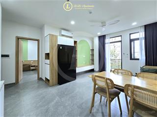 Căn hộ 1 phòng ngủ  ban công dài thoáng  full nội thất mới (hình thật giá thật)