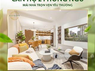 Elysian 53m2 view hồ bơi  giá 3ty5 (102%) bao gồm chênh lệch