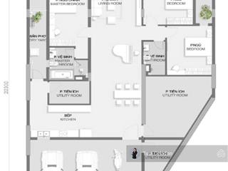 Căn sky linked villa tháp p2  164m2 giá 9.9 tỷ (102%)